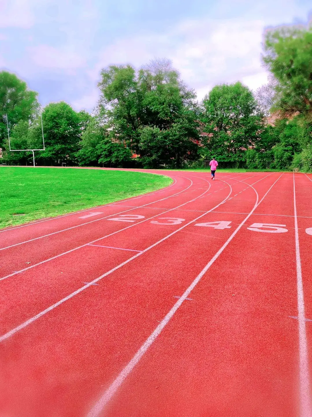 A track runway (Original Photo)